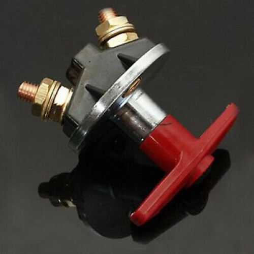 1000Amp Fixed Key Battery Duty Isolator Cut Off Kill Switch 12v / 24v 2