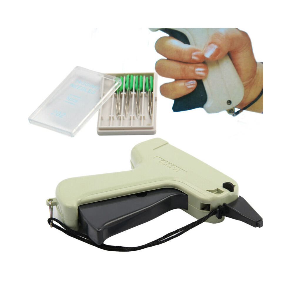 Hi Quality Tagging Gun +5 Steel Needle +1000 Kimble Tag Price Label