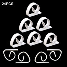 New Practical Pack Of 24 Plastic Table Cover Clips Hold Your Tablecloth In Place