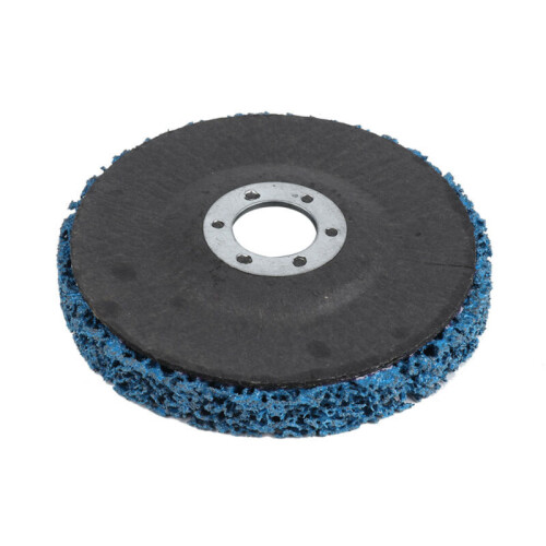 5pcs 115mm Poly Strip Wheels Paint Rust Removal Clean Angle Grinder 2