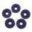 5 Pcs 4'' Poly Strip Disc Wheel Paint Rust Removal Clean For Angle Grinder 100mm 7