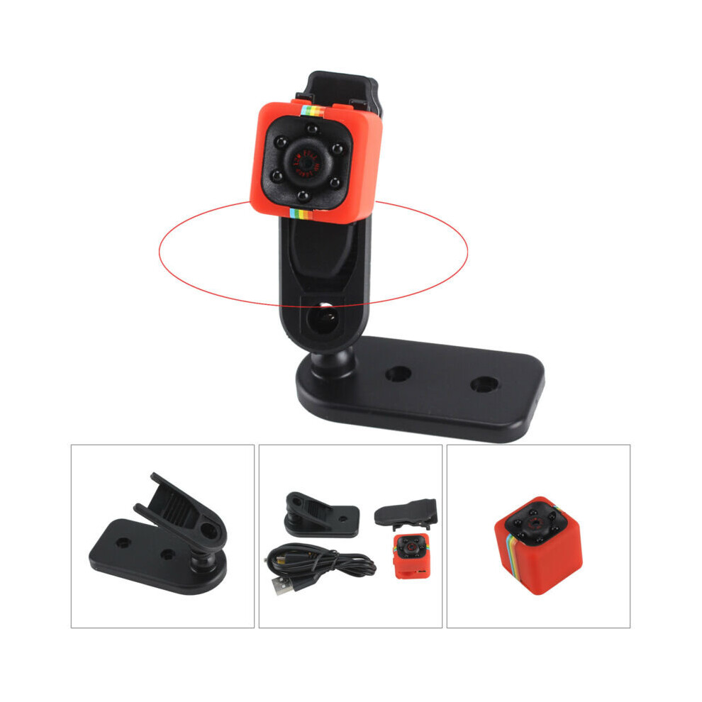 Sq11 Mini Camera Hd Camcorder Night Vision 1080P Mini Dv Voice Video Recorder 714131844043