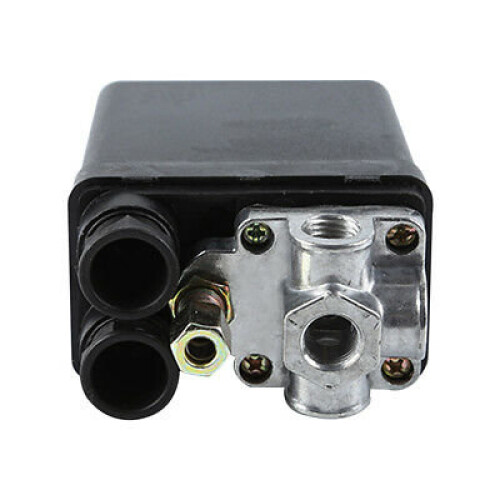 Pressure Gauge+safety Valve Set + Air Compressor Pressure Switch Single Phase 2