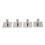Crochets auto-adhésifs en acier inoxydable pour murs 4PCs 2