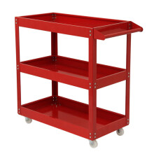 3 Tier Tool Trolley - 200kg Heavy Duty Wheel Cart For Garage Storage