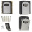 Outdoor Security Wall Mounted Key Safe Box Code Secure Lock Storage 4-stellig UK 2