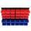 30X Plastic Bins Wall Mounted Storage Garage Tools Small Parts Rack 7