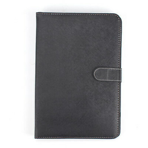 Black Leather Case with USB Keyboard & Stand for 10-inch Android Tablets – 2-in-1 Protective Keyboard Case 2