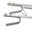 Universal Ladder Stand-Off V-shaped Downpipe 8