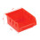 30X Plastic Bins Wall Mounted Storage Garage Tools Small Parts Rack 4