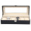 NEW 6 Watch Display Case Faux Leather Storage Jewellery Box Bracelet Tray 3