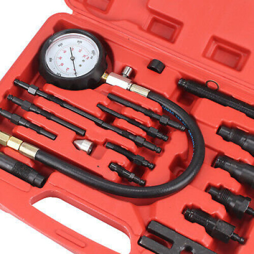 17 PCS Diesel Engine Compression Tester Set Automotive Compressor 1
