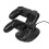 Dual-USB-Ladegerät LED-Ladegerät Docking Station Stand für Sony PS4 Controller UK 3