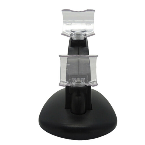 Dual-USB-Ladegerät LED-Ladegerät Docking Station Stand für Sony PS4 Controller UK 1