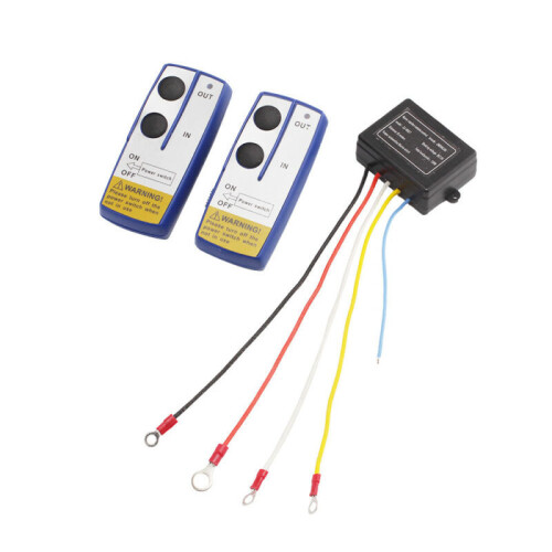 New Wireless Winch Remote Control Twin Handset 12V Volt 1
