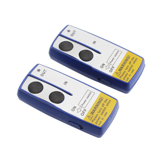 New Wireless Winch Remote Control Twin Handset 12V Volt 2