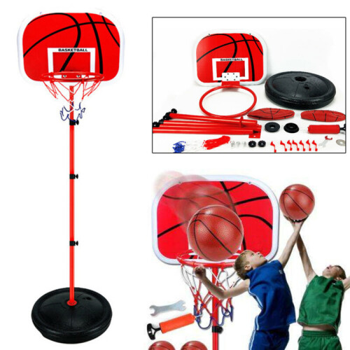 Einstellbare 170cm Kinder Basketball Back Board Hoop Set Kinder Geschenk 2