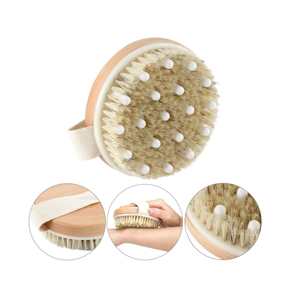 Natural Brushes Bath Skin Exfoliation Cellulite