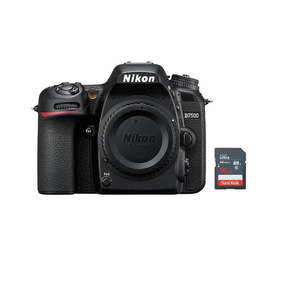 NIKON D7500 Body + 16GB SD card