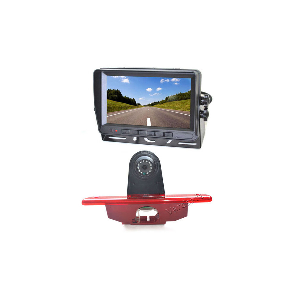 Brake Reverse Camera + 7 Inch Monitor For Citroen Jumpy / Peugeot Expert / Fiat Scudo / Toyota Proace 2007-2016 Light 8414745561610