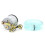 52mm Turbo Boost Pressure Pointer Gauge Meter Dials Smoked 30Psi LED 3