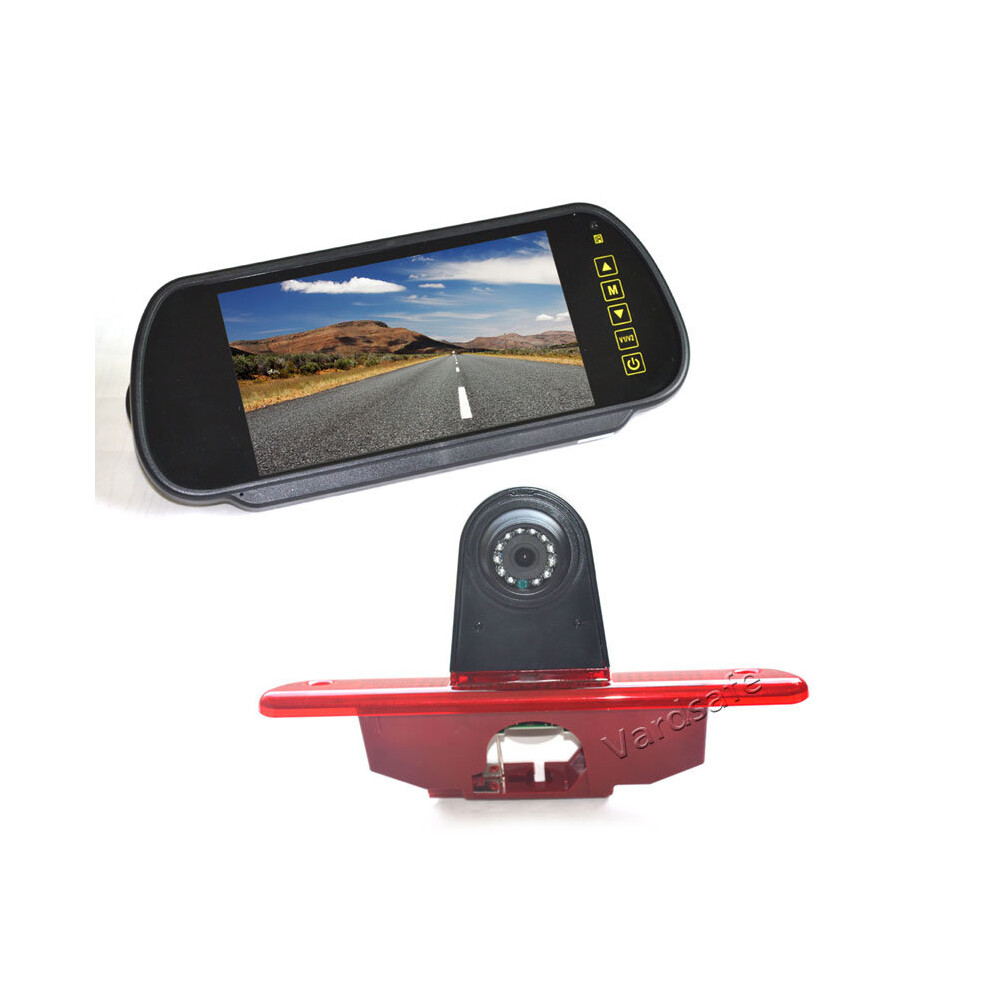 Vardsafe Parking Backup Camera + 7" Mirror Monitor For Citroen Jumpy / Peugeot Expert / Fiat Scudo / Toyota Proace 2007-2016 8414745561627