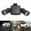 Dual Head LED Solar PIR Motion Sensor Spotlight Floodlight Lamp 2