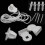 25MM ROLLER BLIND FITTING KIT - BRACKETS AND CHAIN BLIND SPARE PARTS 1