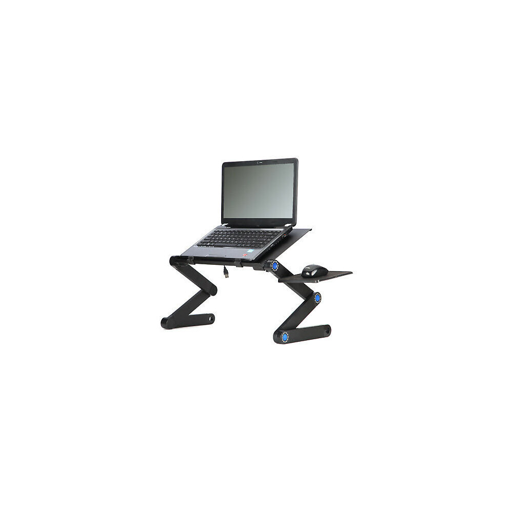 Adjustable Laptop Cooling Stand & Riser Desk