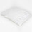 Large 3D Shower Curtain Clear Plastic EVA Diamond Water Cube Thicker 7