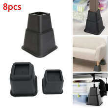 8pcs height space riser chair feet modular adjustable plastic bed furniture UK