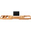 Extendable Natural Bamboo Bathtub Rack 5