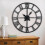 XL 60cm Roman Numeral Clock | Skeleton Wall Clock 2