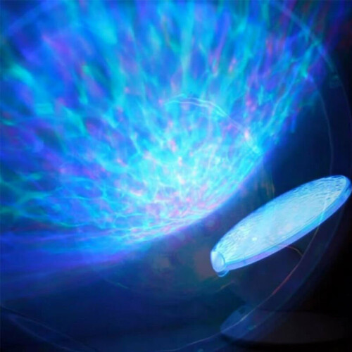 LED Ocean Wave Light Projector With Built-In Mini Speaker 2
