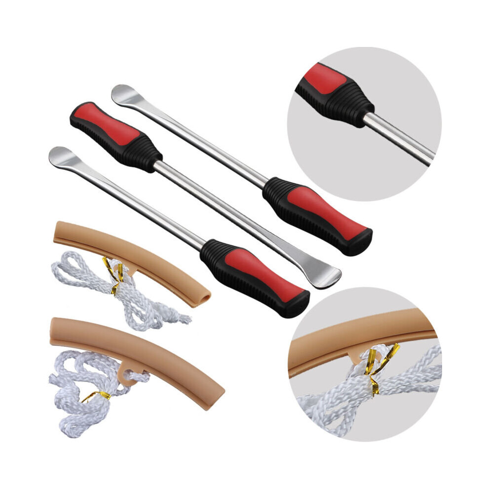 3X Tire Lever Tool Motorcycle Changing 2Pcs Wheel Rim Protector Tire 701233012616