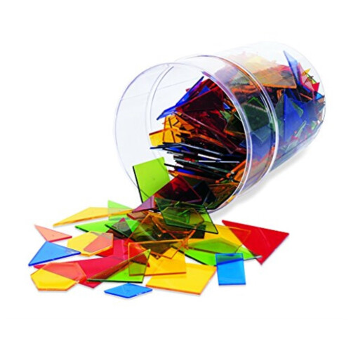 Learning Resources Learning Resources Power Polygons, Compétences géométriques, 450 pièces, à partir de 5 ans