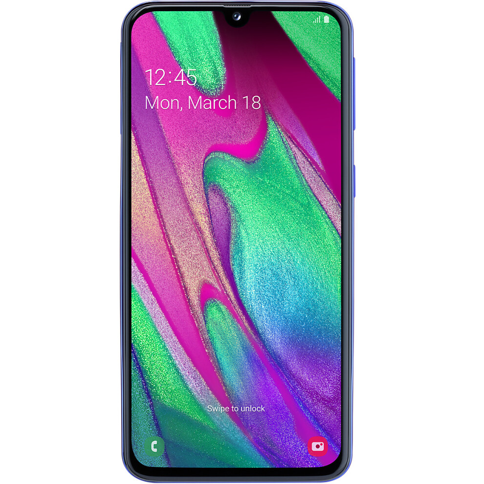 (Blue) Samsung Galaxy A40 Single Sim | 64GB | 4GB RAM