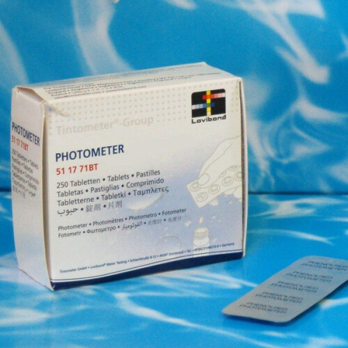 Phenol Red Photometer 250 pH Tablets