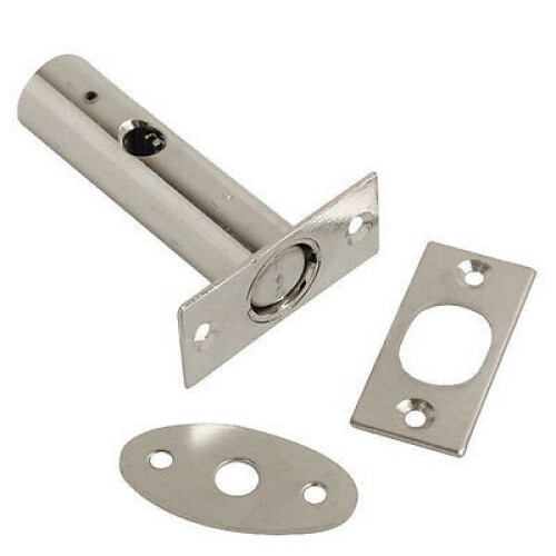 (Polished Chrome Rack Bolt Only) Door Rack Dead Bolt Sets with Spare Key