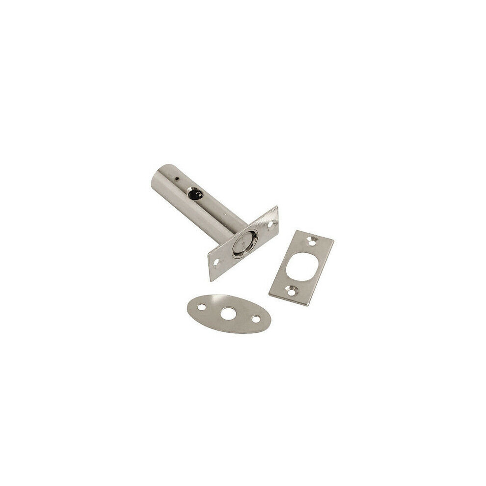 (Polished Chrome Rack Bolt Only) Door Rack Dead Bolt Sets with Spare Key