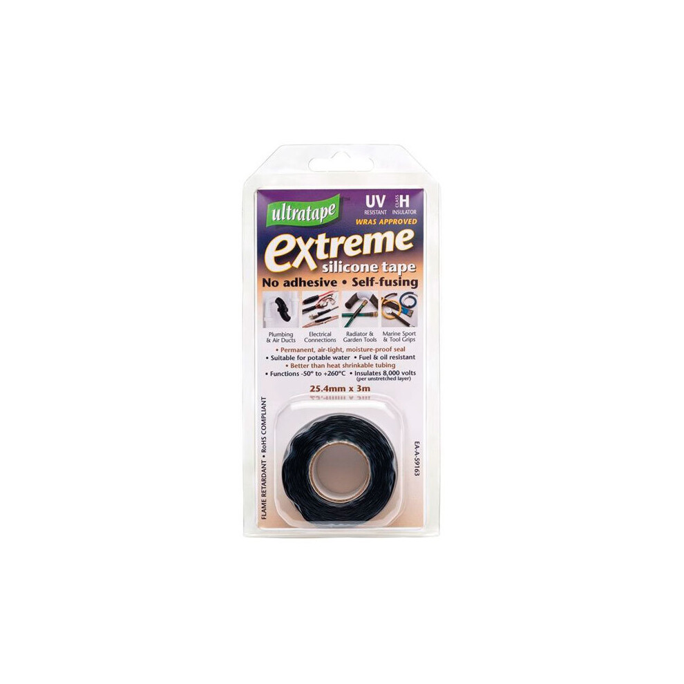 1 Pack - Ultratape Extreme Silicone Tape 25mm x 3m