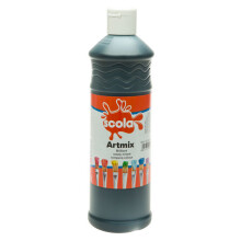 1 Pack - Scola AM600/38 Artmix Ready-mix Paint 600ml - Black