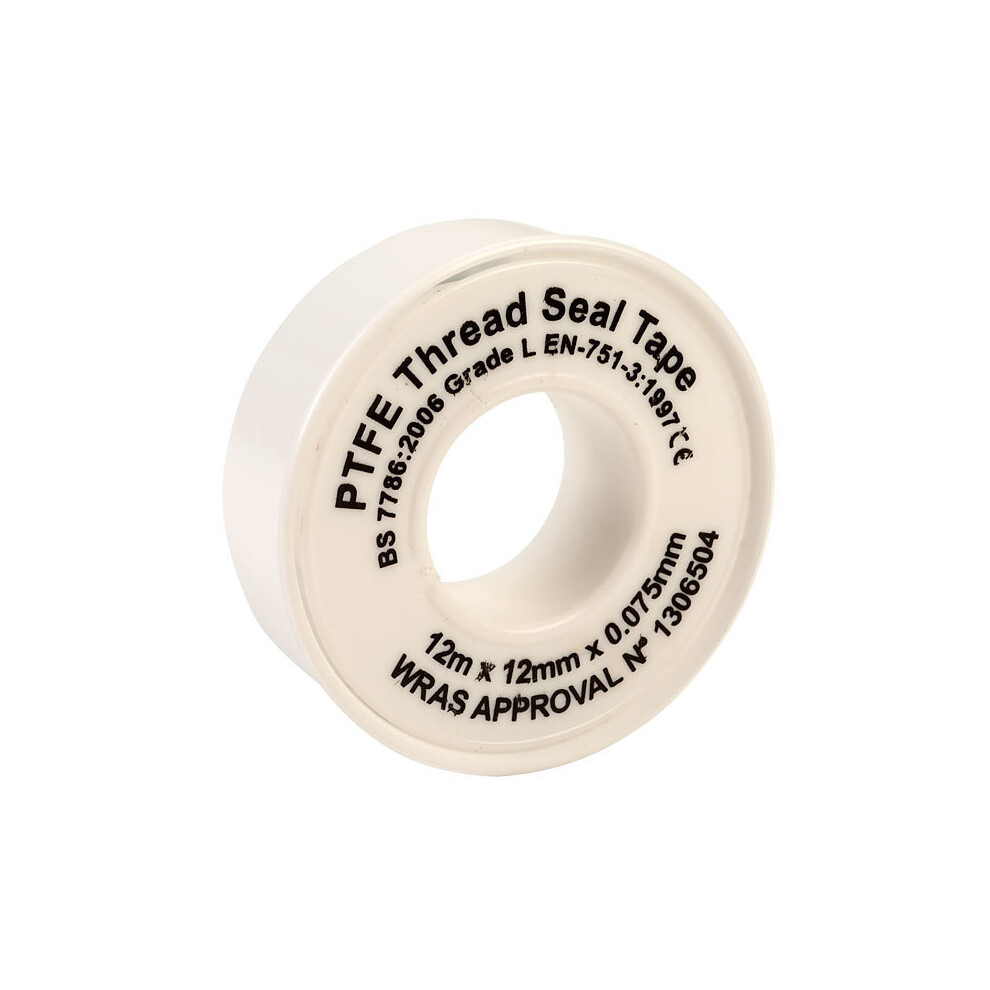 Ultratape Water PTFE Thread Seal Tape 12mm x 12m - Image 4