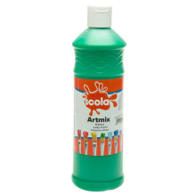 1 Pack - Scola AM600/36 Artmix Ready-mix Paint 600ml - Green