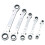 Rolson 1 Pack - Rolson 46905 5pc Ratchet Ring Spanner Set 1
