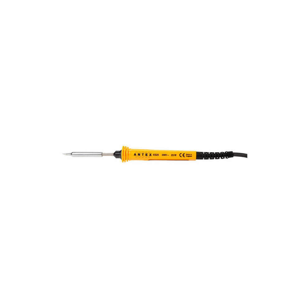 1 Pack - Antex S5844H8 XS25W Soldering Iron 230V with Silicone Cable, without Plug