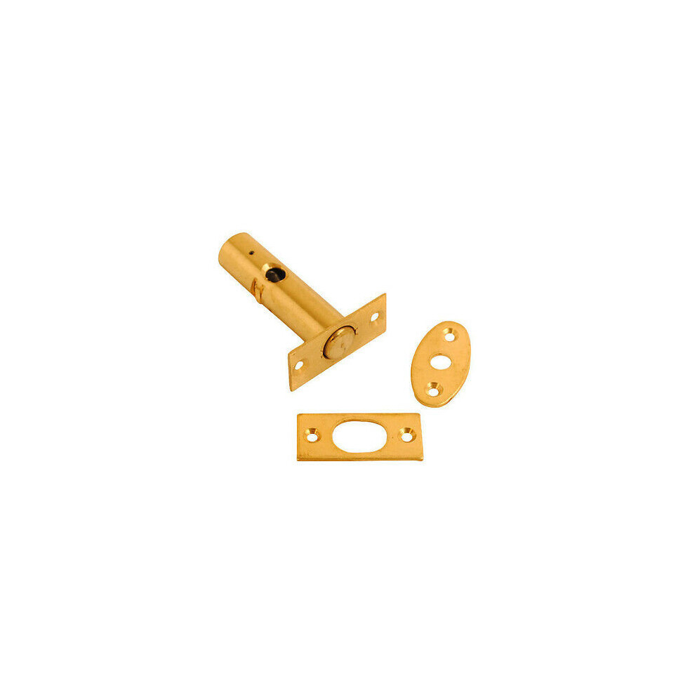 (Polished Brass Rack Bolt Only) Door Rack Dead Bolt Sets With Spare Key 5052351018963