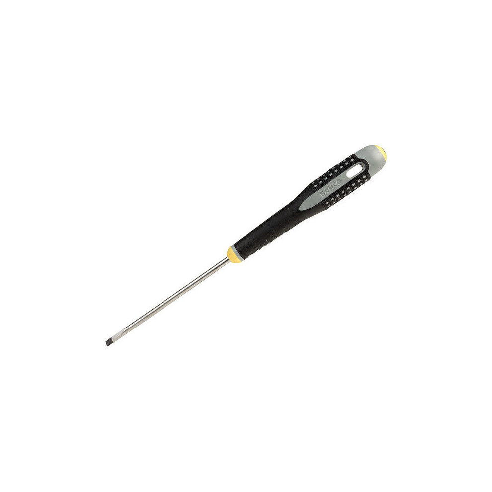 1 Pack - Bahco Ergo BE-8040 Flat Screwdriver 4 x 100mm