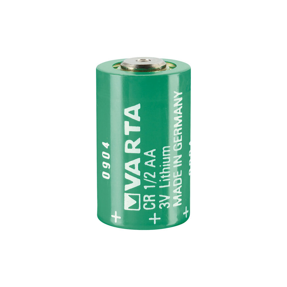 1 Pack - Varta CR1/2AA 3V 970mAh Lithium Battery Cell