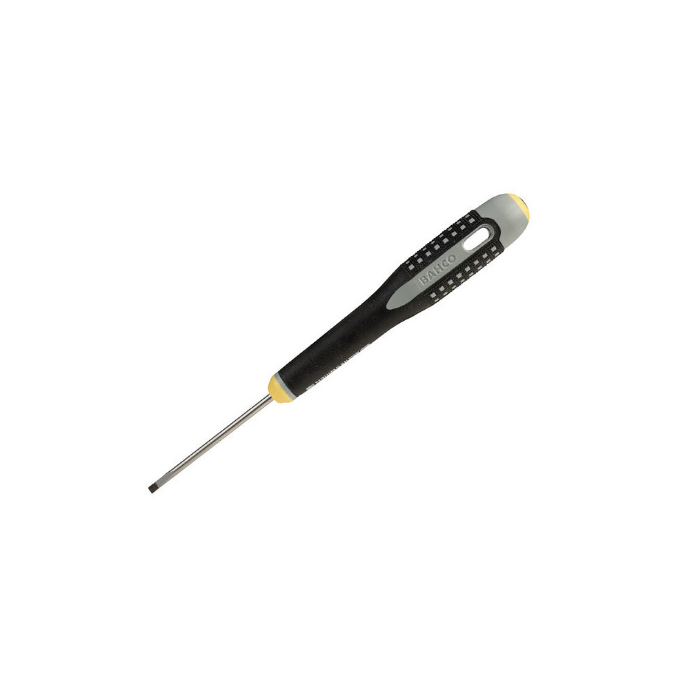 1 Pack - Bahco Ergo BE-8020 Flat Screwdriver 3 x 60mm